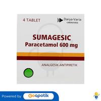 Gambar SUMAGESIC STRIP ISI 4 TABLET dari Apotek Zulkarnain by GoApotik Kota Bekasi 2 Tokopedia