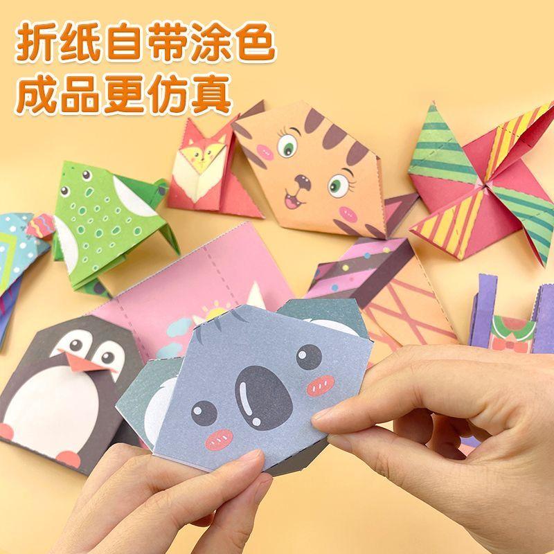 Creative Origami Book 3D Paper Airplane Craft Kit For Kids Children Age 5-12 Educational STEM DIY Art Projects Step By Step Tutorials With Colorful Paper Sheets Indoor Rainy Day Activities Creative Fun Learning Toys 3