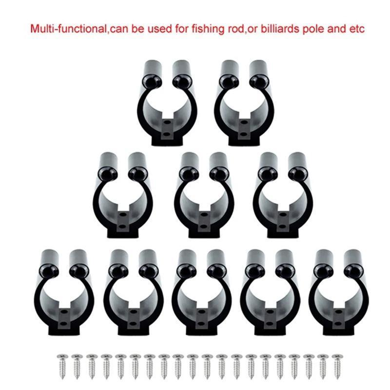 Product Introduction of 10 Pieces Fishing Rod And Rod Storage Clip/Billiard Snooker Cue Clip Holder/Fishing Rod Storage Rack 21