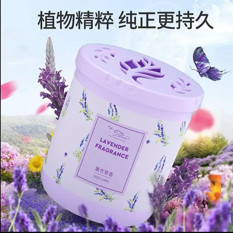 Sáp thơm phòng khử mùi phòng ngủ nhà vệ sinh toilet ô tô với 6 mùi hương tự nhiên 190g 4