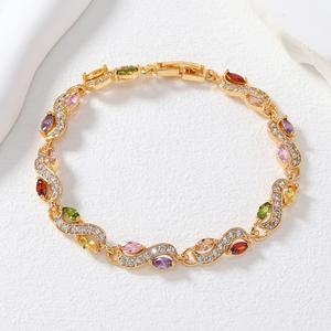 Gelang Tangan Indah, Ketibaan Baru, Gaya Eropah dan Amerika Mulia Timur Tengah, Serba guna, Berwarna-warni, Reka Bentuk Niche, Hadiah Barang Kemas mewah Bangles Bracelets