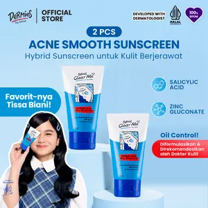 2X Dermies Clear Me Acne Sunscreen SPF 30 PA+++ - Sunscreen Wajah Berjerawat