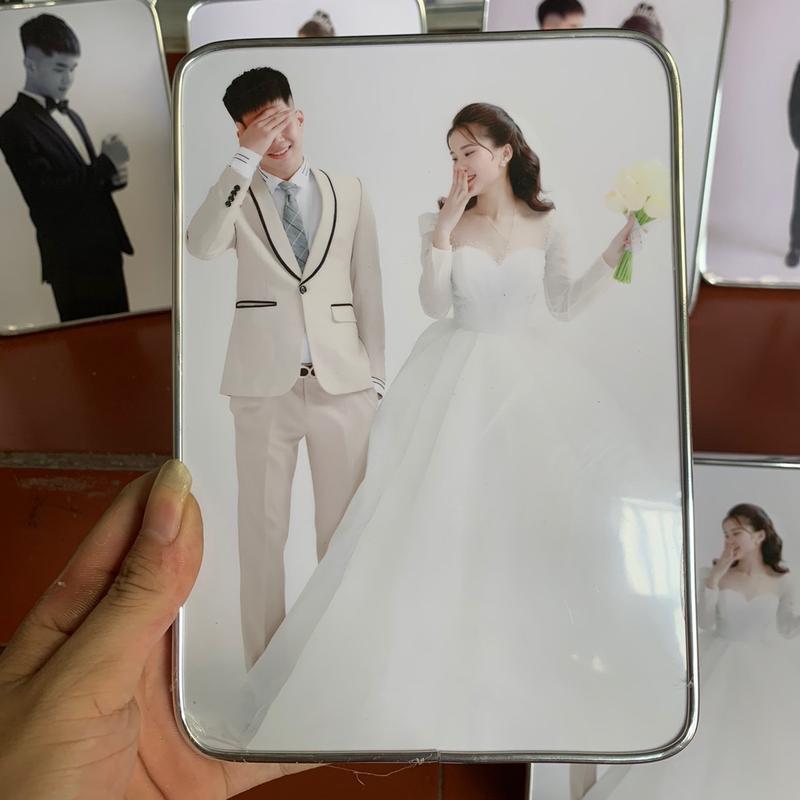 Combo 3 ảnh tráng gương treo tường và để bàn có bọc viền kích thước 13x18 , 15x21 - Miễn phí in ảnh . Decor Khung Tranh Decor Phòng Trang Trí Nhà Đồng