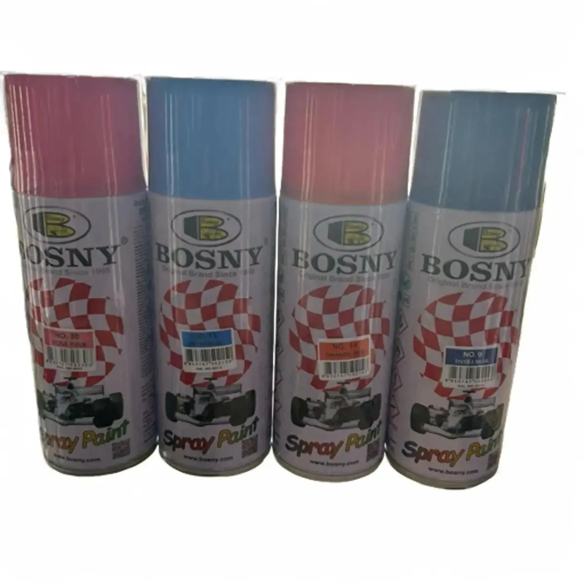 Bosny spray paint quick drying lacquer spray 100% acrylic ( regular color)