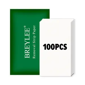 Breylee 100pcs / Set Kertas Serum Penghilang Komedo