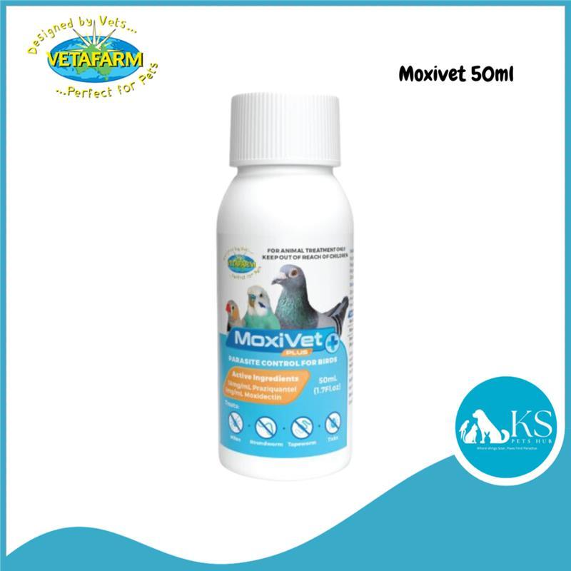 Product Introduction of original Vetafarm Moxivet 50ml For Birds 0