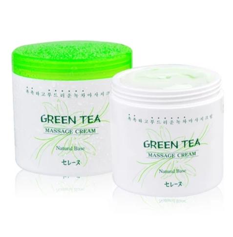 Kem Massage Trà Xanh Hàn Quốc 450g - Massage Mặt Và Body Chuyên Dụng Trong Spa Thẩm Mỹ Viện Làm Đẹp Da Skincare Women 4