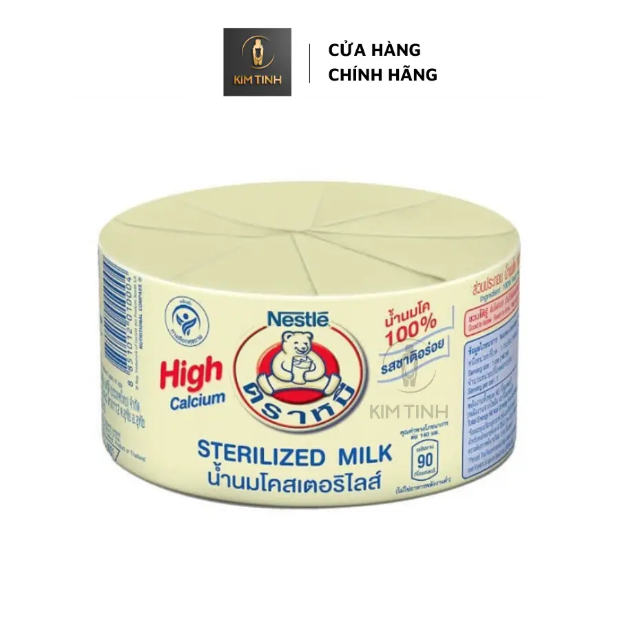 Sữa Gấu Thái Lan | Sữa Tươi Không Đường 140ml - Sản phẩm chính hãng
