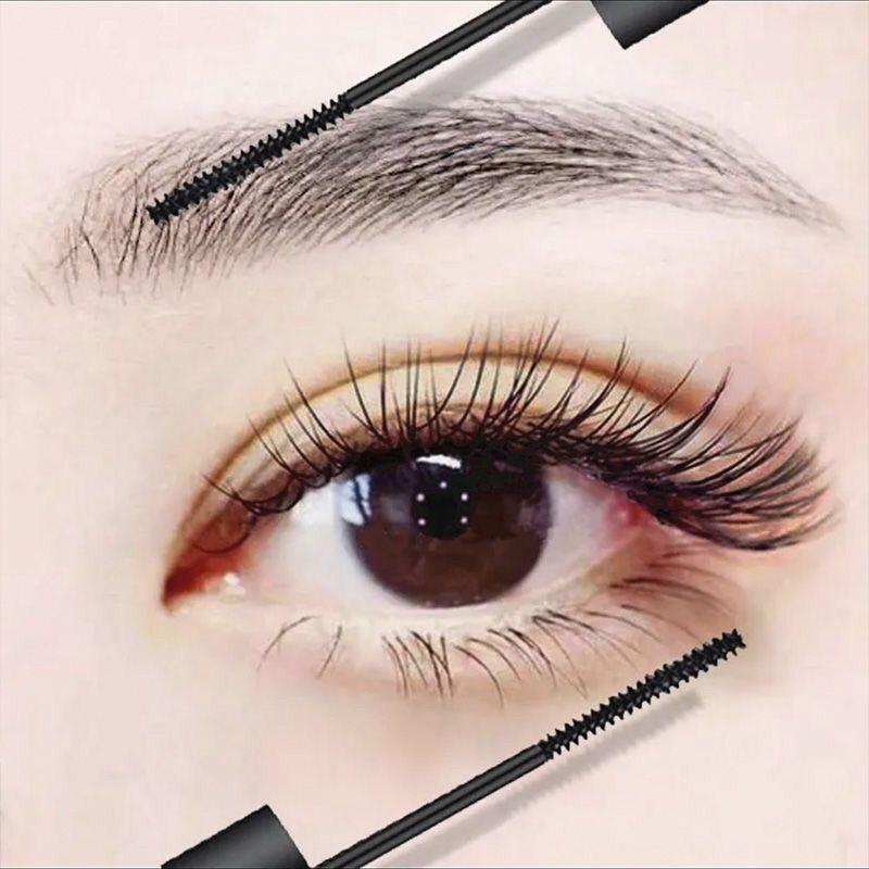 Bộ Trang Điểm Mắt, Bộ Làm Đẹp Mắt, Bao Gồm Mascara, Kẻ Mắt Và Bút Kẻ Lông Mày 4D, Lâu Trôi Và Không Thấm Nước, Lông Mày Uốn Cong, Không Phai, Không Cạo, Trang Điểm Tự Nhiên 4