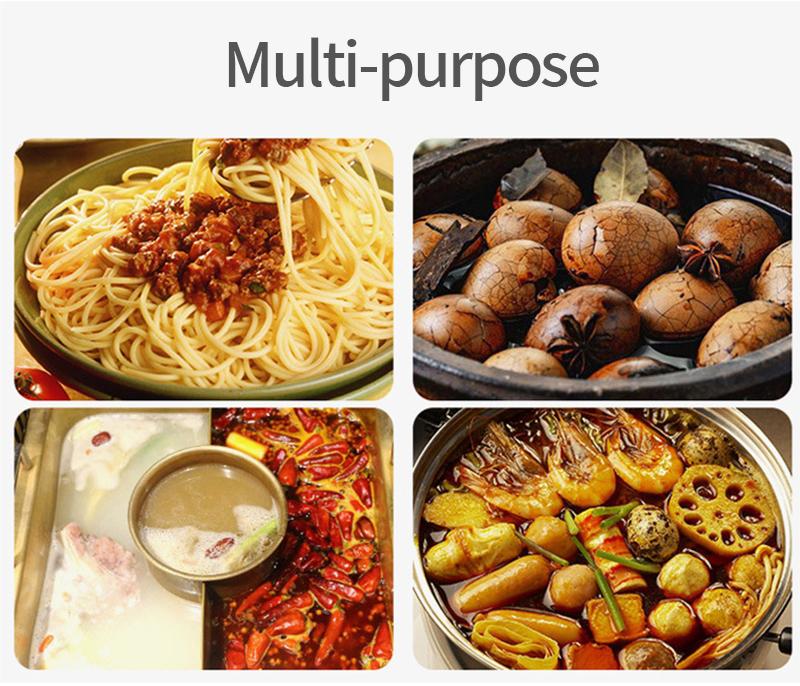 Product Introduction of Long Handle Silicone Noodles Scoop Leaky Spoon Spaghetti Tools Kitchen Accessories Home Sipplies Cooking Tools Gadgets 3