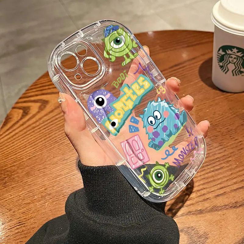 Case Untuk Samsung A05 A05s A02 M02 A02s M02s F02s A03 Core A03s A04 A04s M04 F04 A04E A10 M10 A10s M01s A11 M11 Casing Monster Kesing bening tekstur Kasing Telepon anti transparan Clear silikon perlindungan Softcase 4