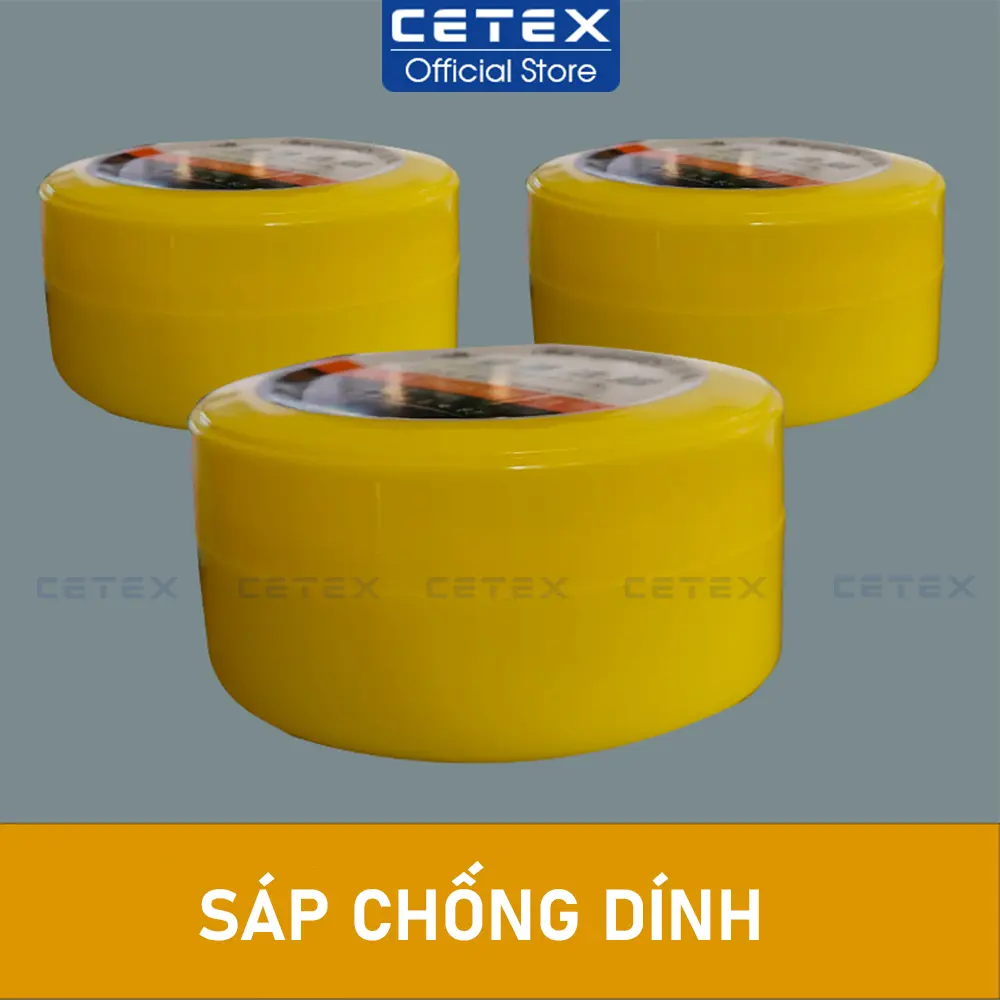 Sáp chống dính keo chà ron gạch, dùng để chống dính bề mặt gạch men khi bơm keo chít mạch epoxy