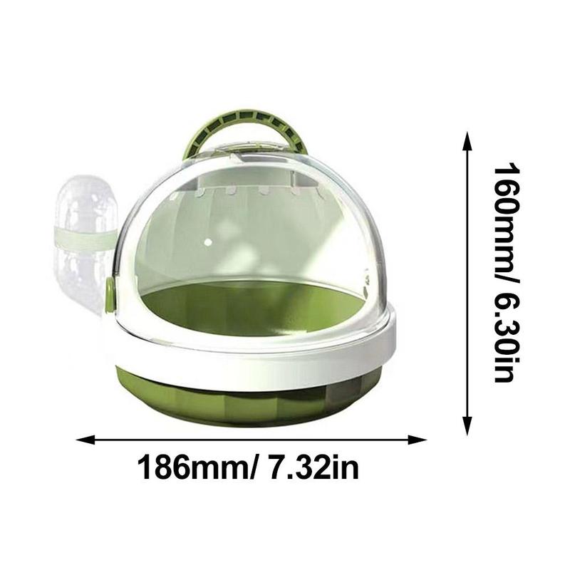 Product Introduction of Hamster Cage Exterior Cage Portable Exterior Cage Honey Bag Weasel Twiggy Rat Golden Bear Panoramic Exterior Bag Small Pet Supplies 16