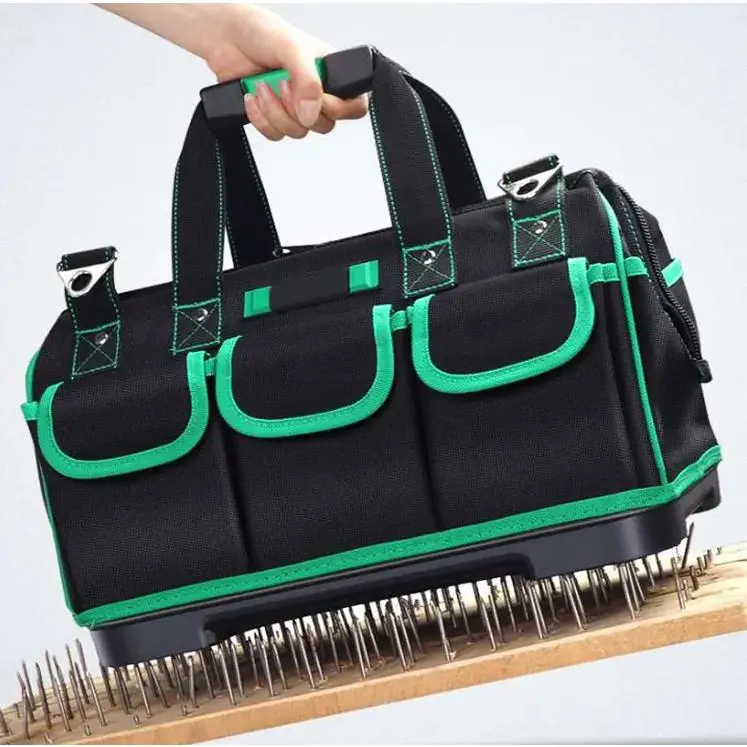 GREENER Tool Bag / Tas Perkakas 13 inchi Bahan Oxford Toolbag Tool Bag Tas Kunci Motor Mobil Alat Tukang Greeneg Tool Bag 13 - 20 Inch Kain Oxford Tebal Tas Alat Perkakas Kuat Tas Perkakas Toolkit Toolbox 20 Inch 0