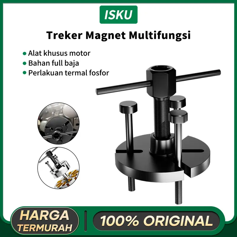 ISKU Treker Magnet No 9# Magnet Puller Motor 9# Tracker Magnet YAMAHA Black 0