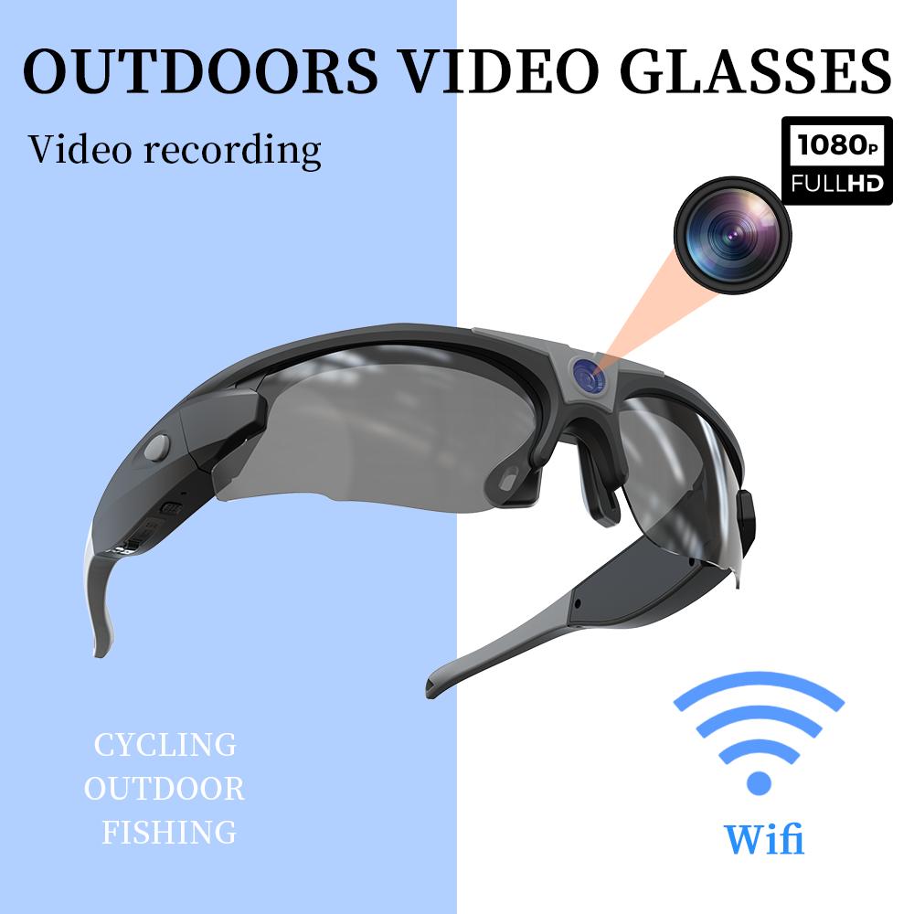 4K HD FPV Smart Glasses WIFI Camera 1080P Video Recording Mini Wireless Bodycam Vlogging POV Action Sports Motorcycle Cycling - Image 4
