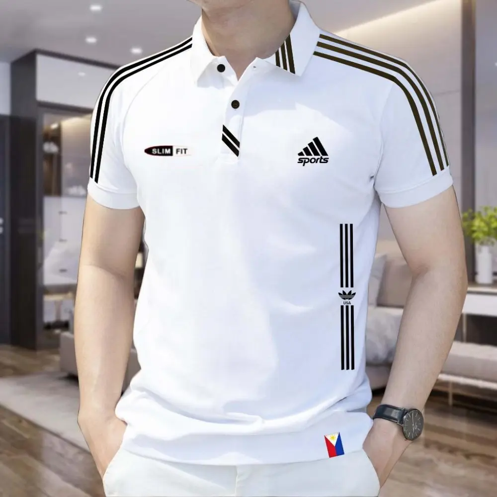 New Summer Style Sports POLO Shirt Men's Casual Short-Sleeved Tops 3D Printing Polo Shirts
