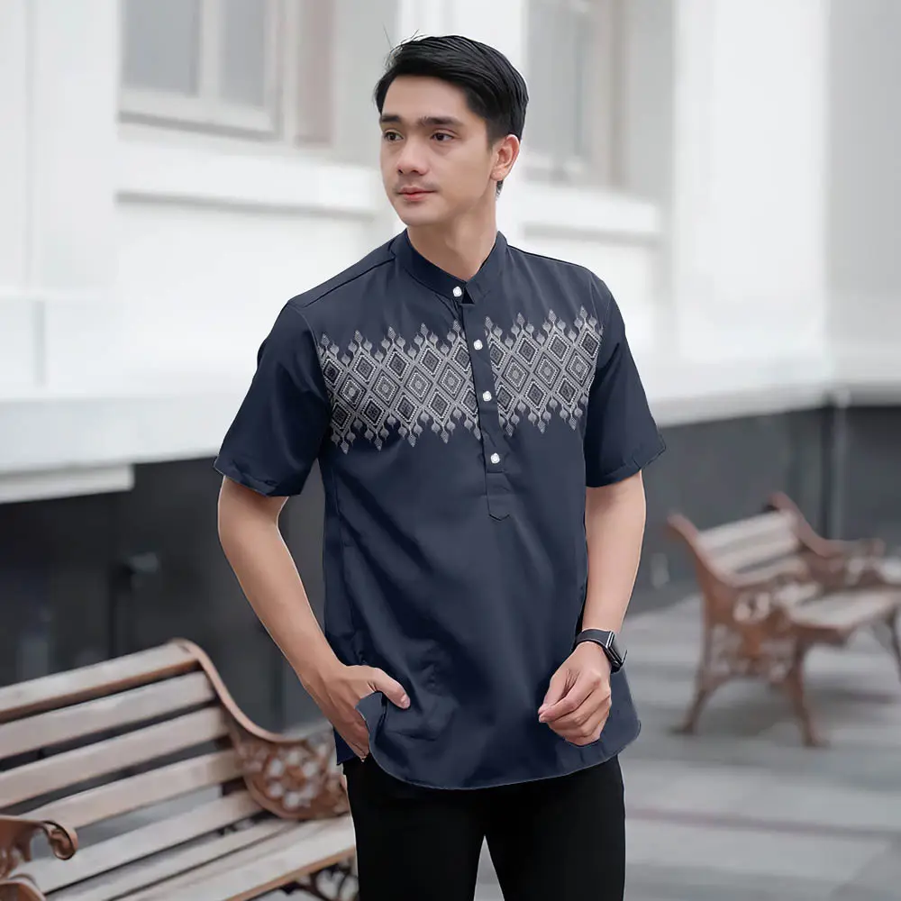 KOKO Stand Collar Shirt | Muslim Fashion Design | Print Business
