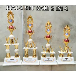 PIALA KAKI DUA SET SAMER 1,2,3,4  TINGGI