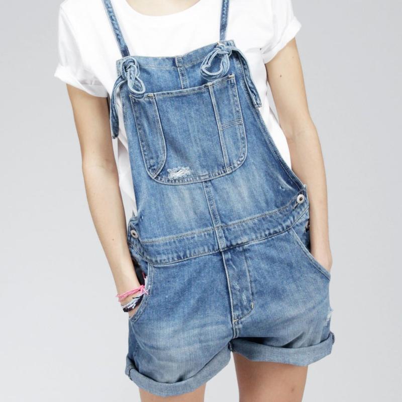 Ninety Degrees Short Overall A01 Series Light Blue 41A01D3LL 0