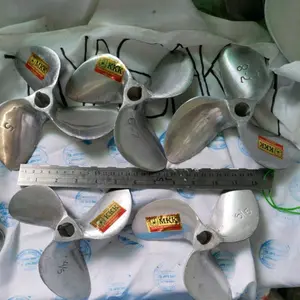 kipas perahu daun 3 baling baling atau propeller kapal prahu