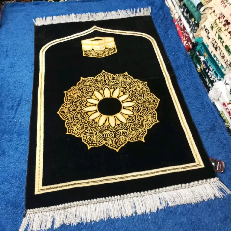 Sajadah Turki Nurtex Motif Khiswah Ukuran 70x110cm Kualitas Premium Sangat Nyaman Saat Digunakan Mini 0