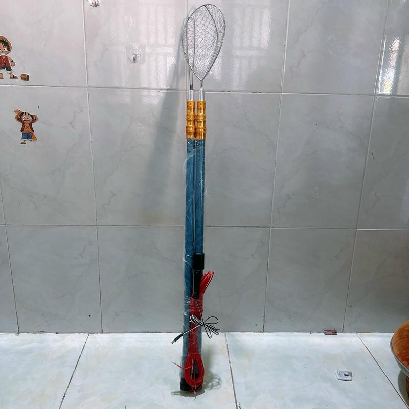 cần vợt cá 3m2 loại tốt khóa dồng