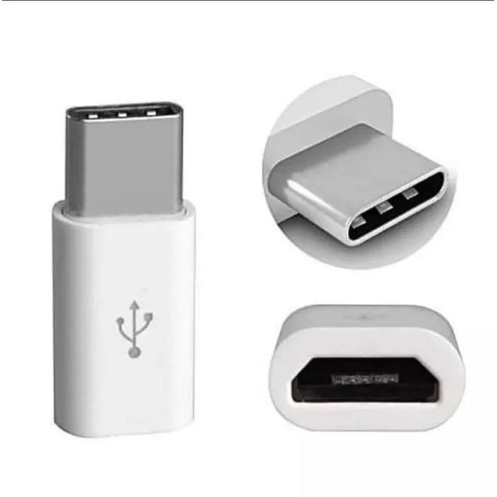 Connector Converter Micro USB To Type C dan Lightning 4