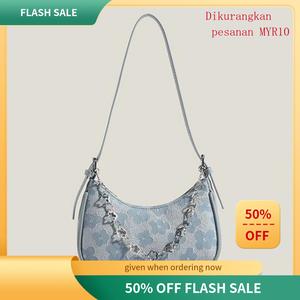 Beg Ketiak untuk Wanita, Rekaan Niche Mewah, Beg Ketiak Selempang Serba guna, Koleksi Musim Panas Baharu 2024  Crossbody top  handle ella  bag  tote  bag bags of tiktok gift  for  love Hati