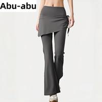 Gambar 【Ready Stock】Legging Rok Sport Wanita 2 in 1 High Waist Tali Serut Samping • Celana Skirt Gym Yoga Pilates Aesthetic Viral Terbaru 2026 Muslimah Panjang Hitam - 139-Hitam, S(BB:37.5-45kg) dari HOTSHOW Official Store Kab. Tangerang 3 Tokopedia