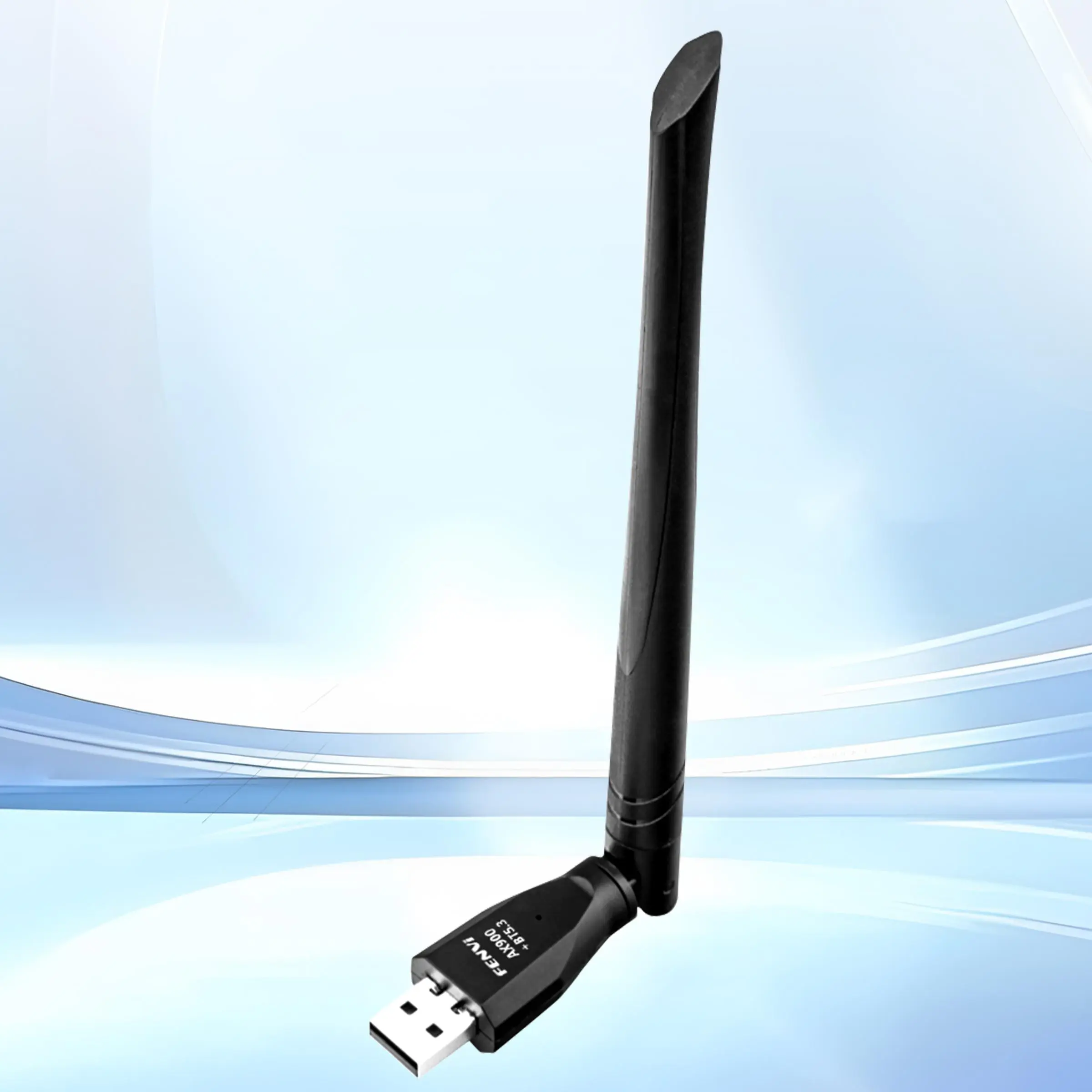 FENVI Wireless Network Card, 1 Count USB 2.0 WiFi 6 AX900 BT5.3 Wireless Network Card, Dual Band 2.4GHz-286Mbps, 5GHz-600Mbps Network Card for Daily Office