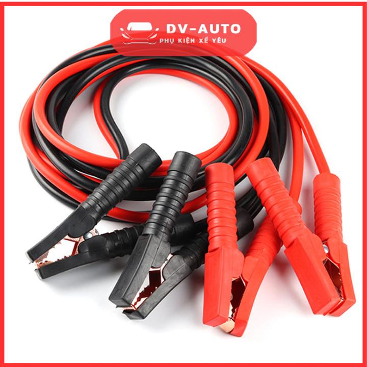Dây Câu kícḣ Bình Ắc-Quy dài 4m 2000A Cứu Hộ Ô Tô Xe Hơi Khẩn Cấp by DV AUTO