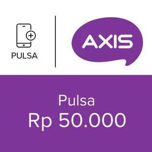 Pulsa / Mobile Reload Axis - Rp. 50.000