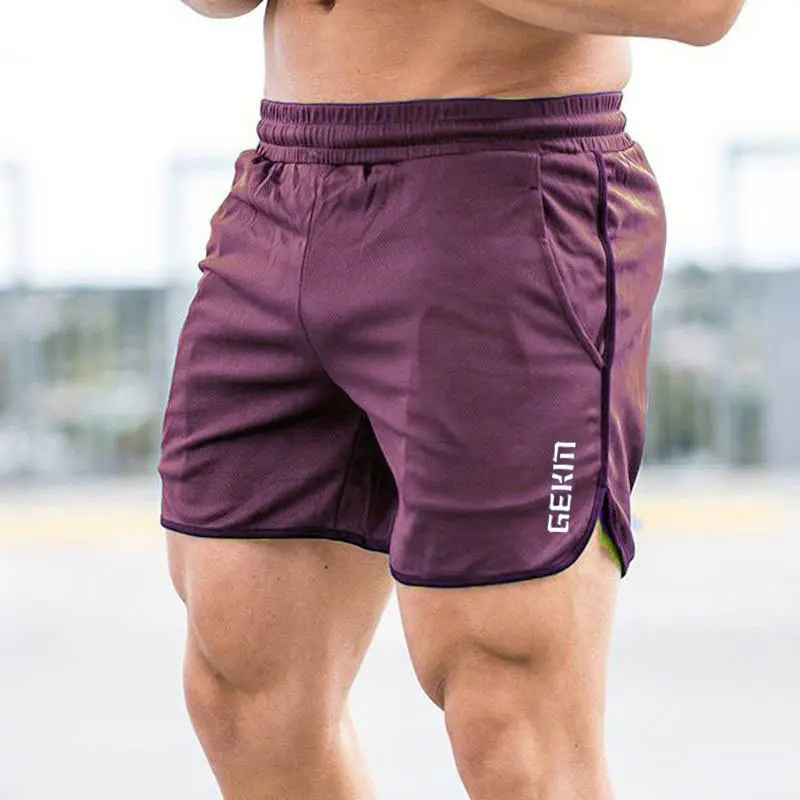QUẦN ĐÙI THỂ THAO, CHẤT MÈ THÁI THOÁNG MÁT CO GIÃN 4 CHIỀU, SIZE 45 - 100 kg. MẪU VIỀN GEKIN 2