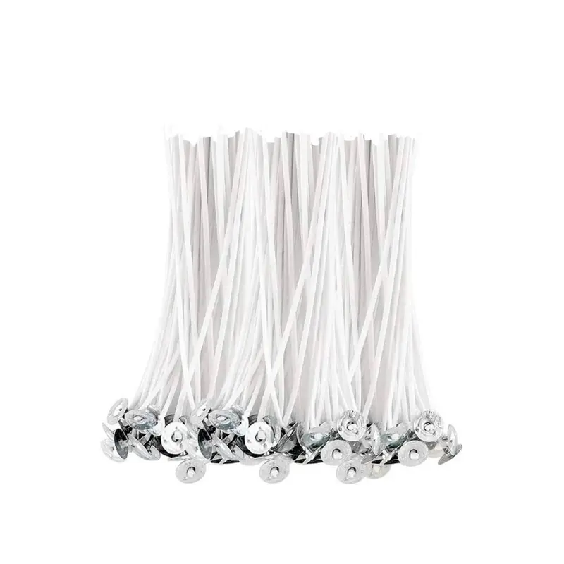 10 Bấc nến 15,5cm chuốt sáp sẵn dùng làm nến nhiều kích thước 100% cotton an toàn cho nguời sử dụng 3