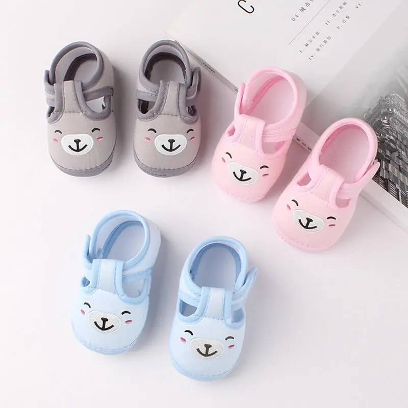 0-2Yrs Soft Infant Pre-walker Shoes Baby Toddler Newborn Footwear