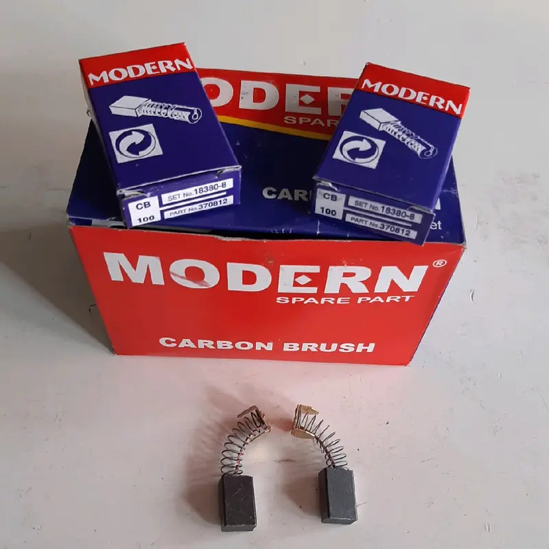 Carbon Brush/spul/arang CB 100 Modern isi 20 set 0