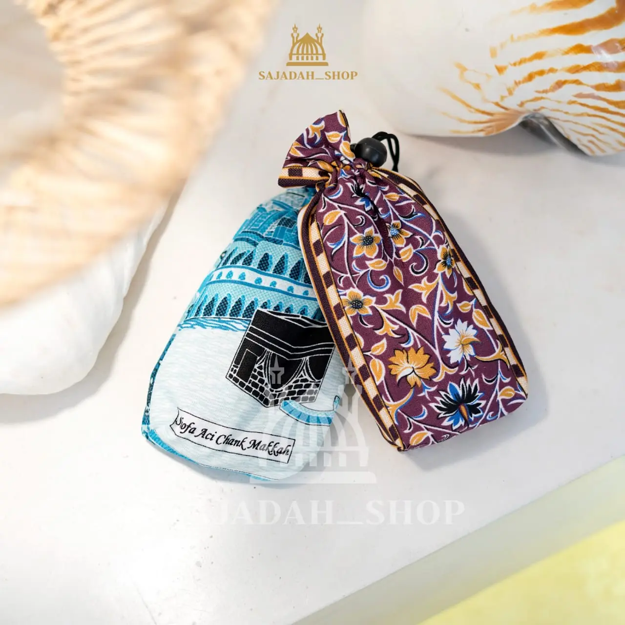 Etalase 10 pcs Sajadah Travel Pouch Reguler