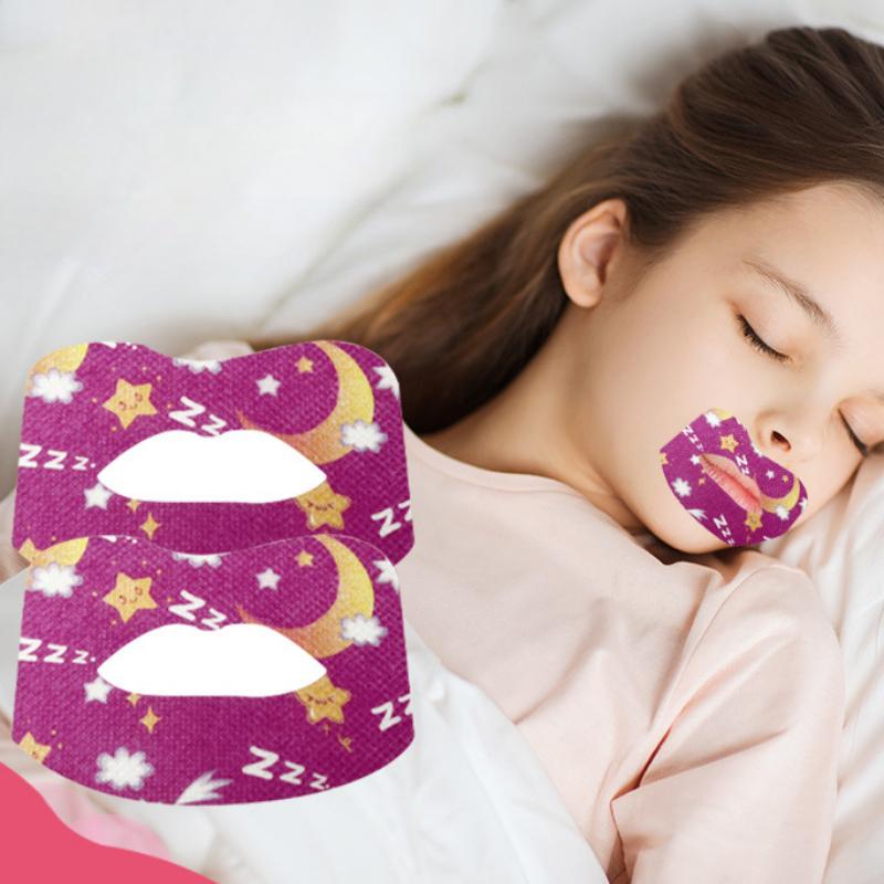 Product Introduction of 1Pcs Stickers Children Adult Night Sleep Lip Nose Breathing Patch Mouth Tape 3