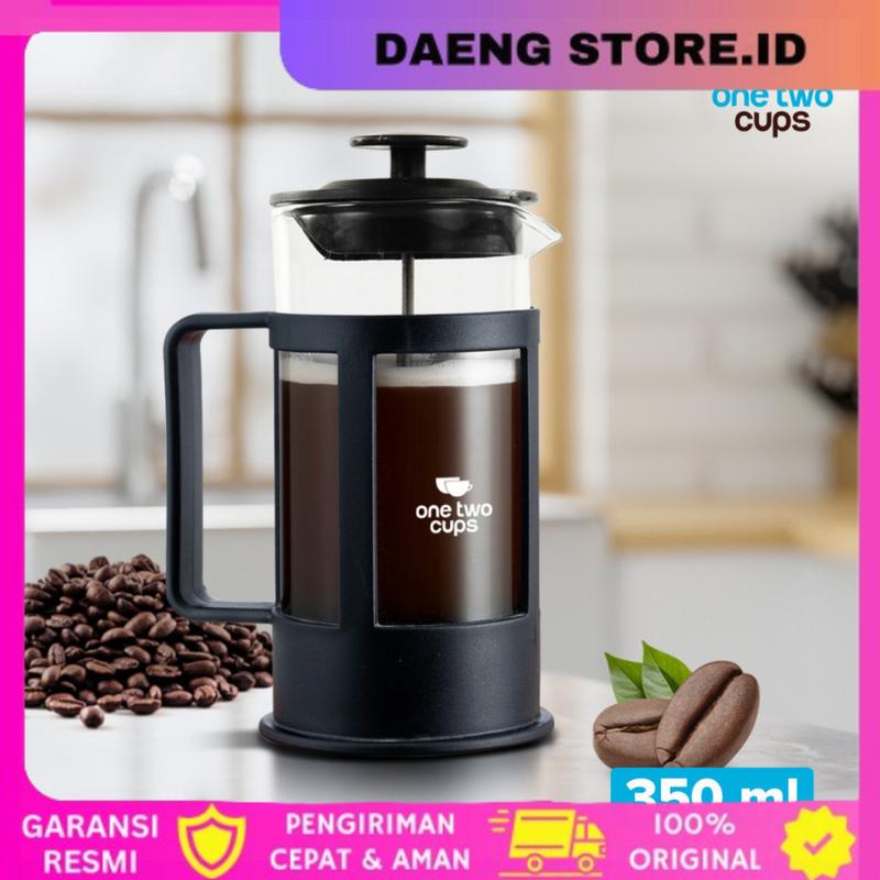 One Two Cups French Press Plunger Coffee Maker Pot 350 ml FRENCH PRESS ...