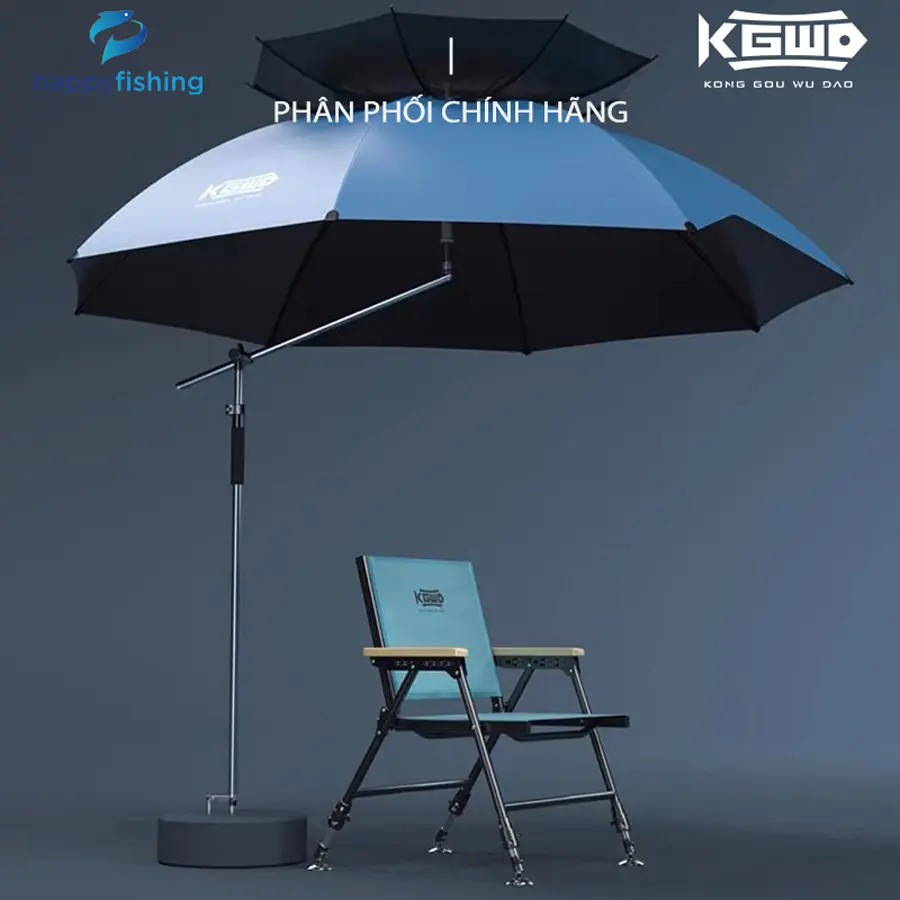 Ô Câu Cá, Dù Câu Cá Công Thái Học 02 Khớp Xoay Lão Ngư