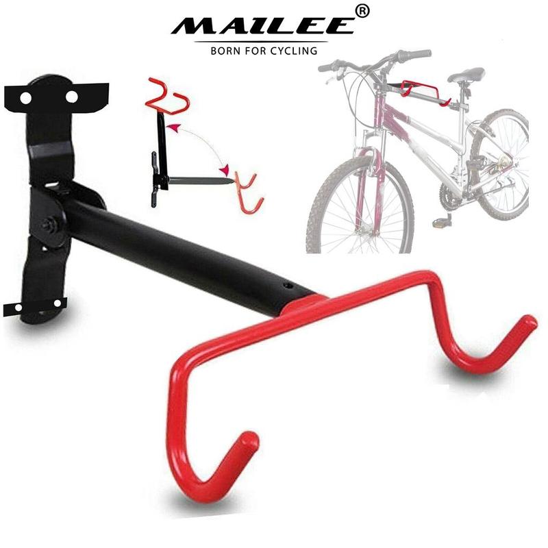 Móc treo xe đạp lên tường MTR02, giá treo xe đạp 2 móc đỏ siêu chắc chắn (kèm ốc vít) Mai Lee Gắn Xe Đạp Đạp Xe Đạp Sports Fixed Gear