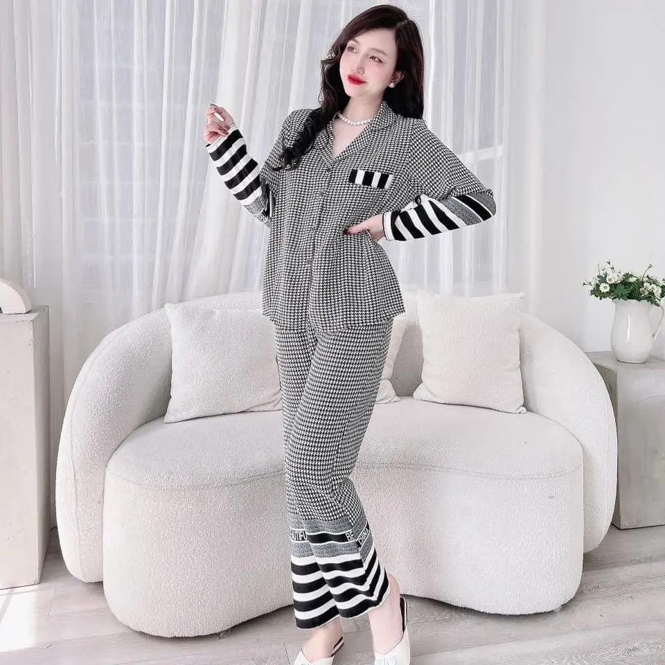 Đồ Bộ Pyjama Lụa Latin Zizac Sang Trọng