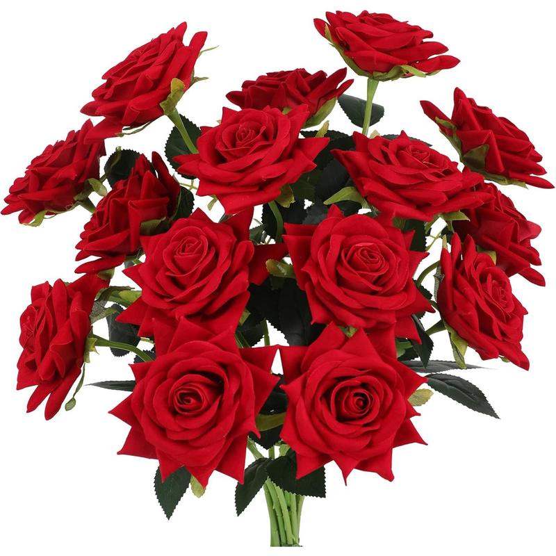 15 count Red Roses Artificial 4.33