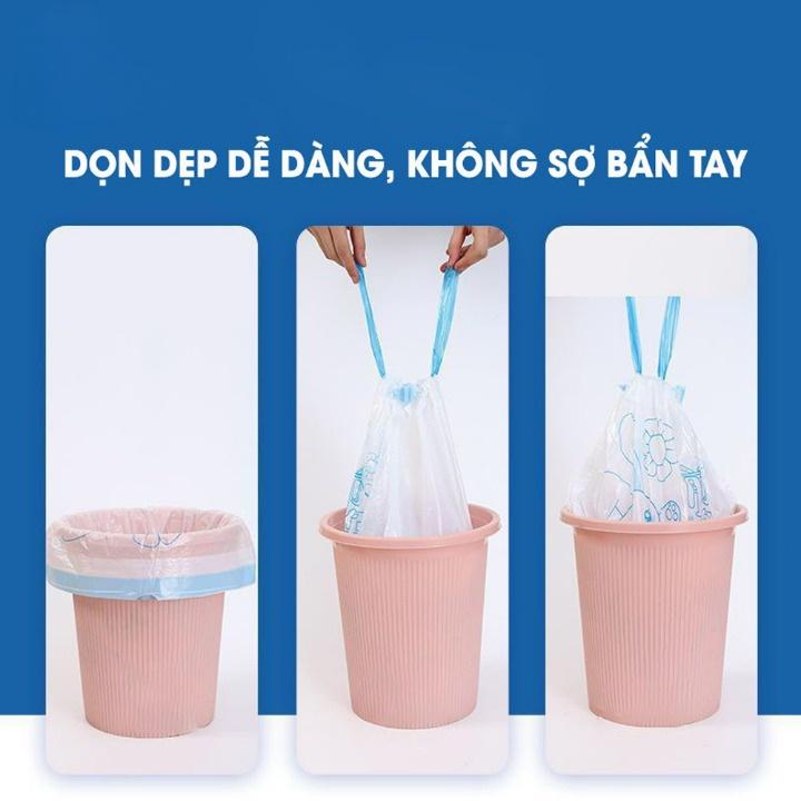Túi Đựng Rác Có Dây Kéo Loại Siêu Dày Dai Chắc Chắn, Túi Đựng Rác 2