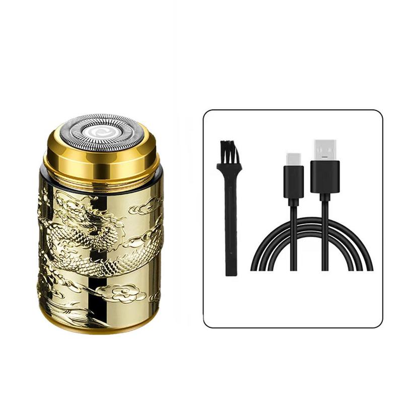 Product Introduction of Dragon Head Shaver For Men Mini Razor Portable Shaver USB Charging Dragon Pattern Car Razor Easy To Carry Durable 35