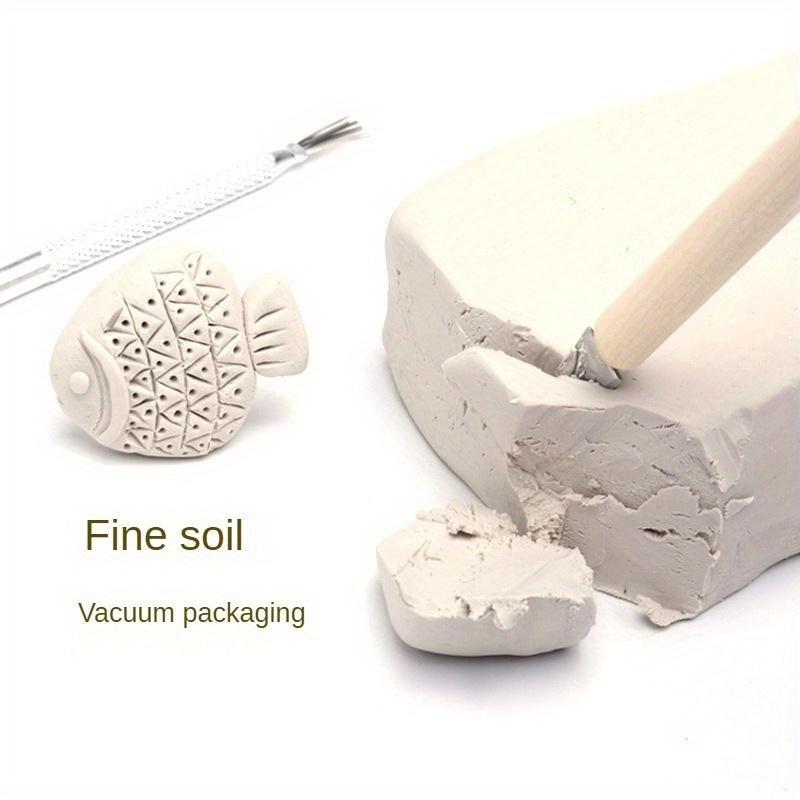 Product Introduction of Air Dry Modeling Clay Set, 1 Set Shaping DIY No-bake Air-drying Clay with Tools, Ceramic Sculpture Clay Set 3