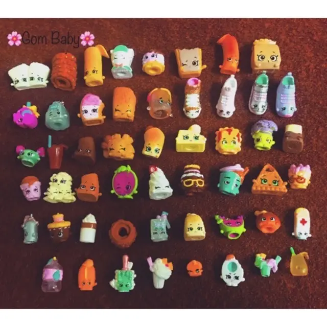 Set 30 Đồ Chơi ShopKins rời mô phỏng các đồ dùng hàng ngày {Không Trùng Mẫu}