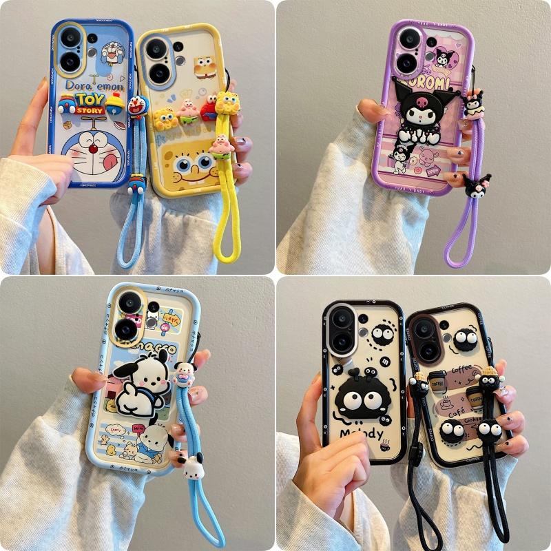 เคสโทรศัพท์, วัสดุ TPU, กันกระแทก, สำหรับ vivo x200 fe 5G และ V2503, ตุ๊กตาการ์ตูนสุดน่ารัก, tybsjgs