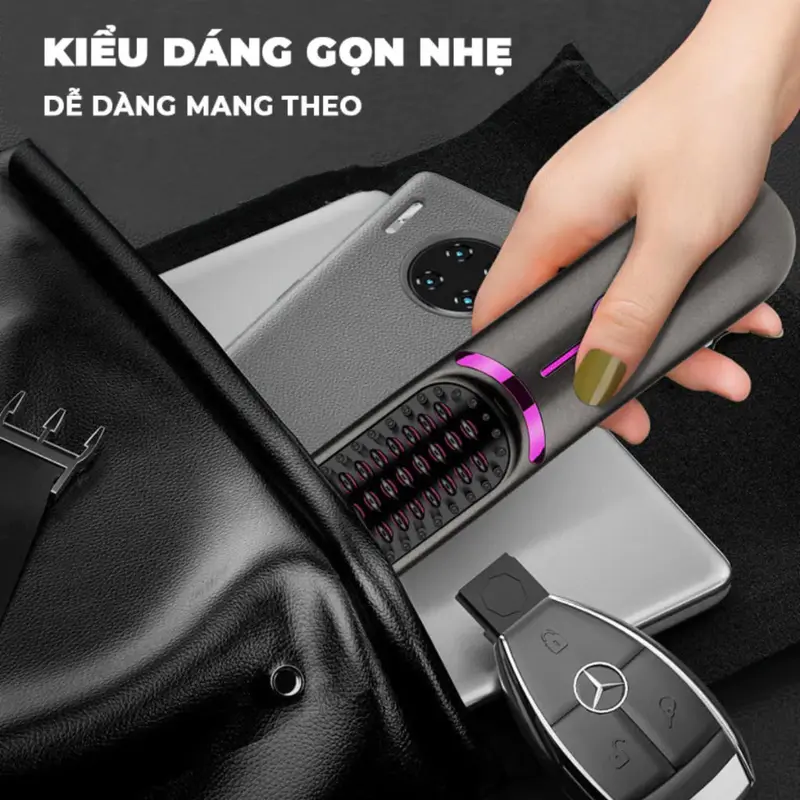 SẢN PHẨM MỚI 2025 : LƯỢC ĐIỆN ION ÂM- HÀNG CHÍNH HÃNG 2